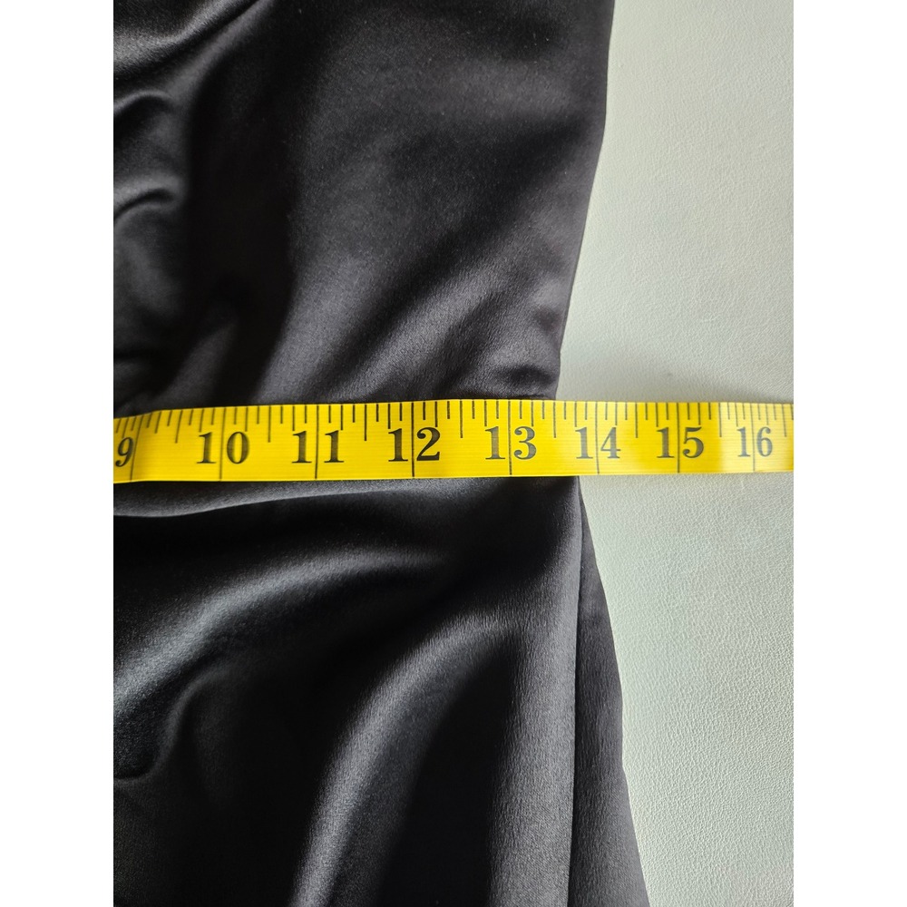 House of CB Adrienne Black Strapless Corset Maxi Dress M Formal Glam Wedding - Picture 10 of 14